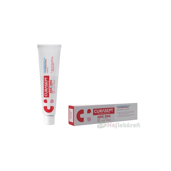 Curasept ADS DNA Relief Pro zubní pasta 0,20 % 75 ml