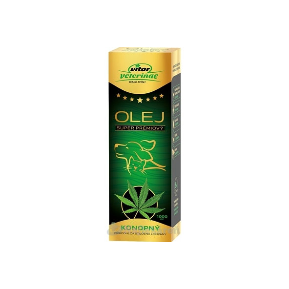 Vitar Veterinae Konopný olej 1000 ml