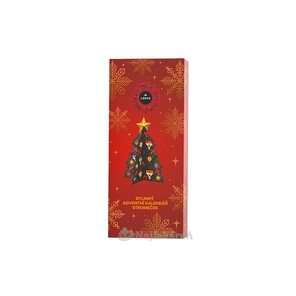 LEROS Bylinný adventní kalendář Stromeček 6 set