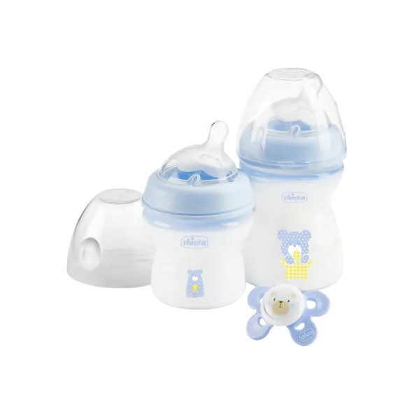 Chicco dárkový set Natural Feeling + Comfort dudlík 0 m+