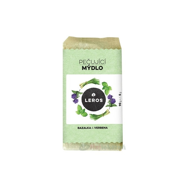 Leros mýdlo bazalka a verbena 90 g