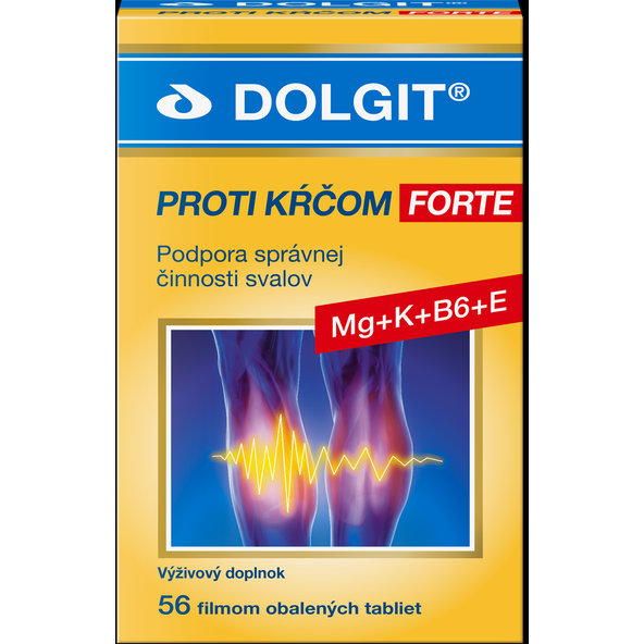 Dr. Theiss Dolgit proti křečím Forte 56 tablet