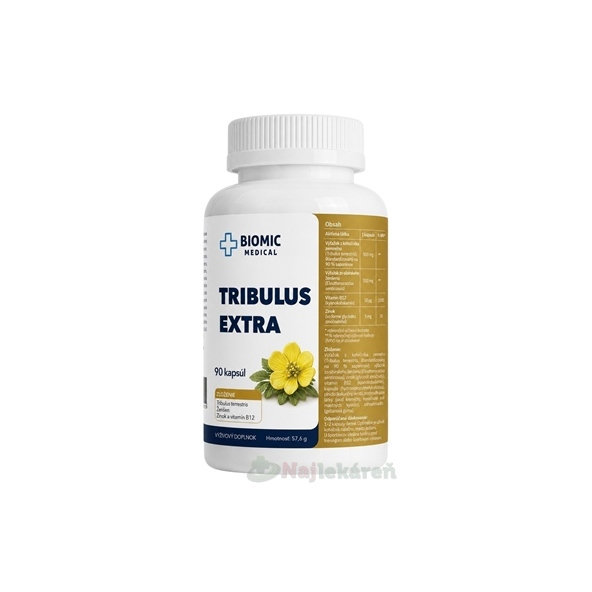 BIOMIC Tribulus extra 90 kapslí