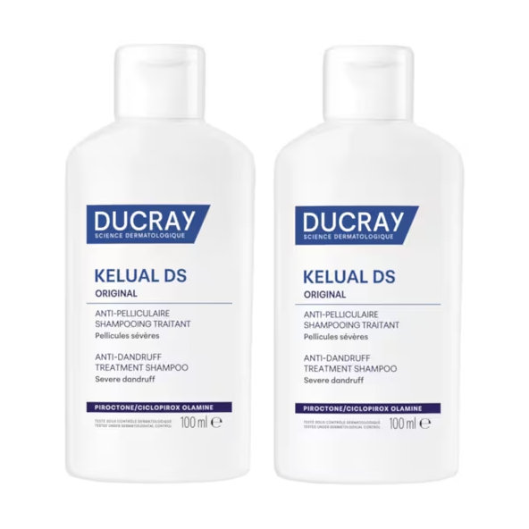 Ducray Kelual DS Original šampon proti lupům 2 × 100 ml