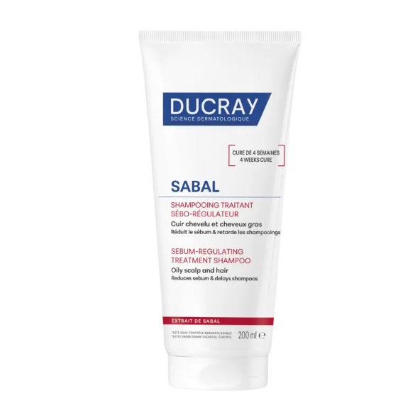 DUCRAY Sabal šampon regulující tvorbu mazu 200 ml
