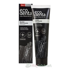 EcoDenta Black Whitening zubní pasta 100 ml