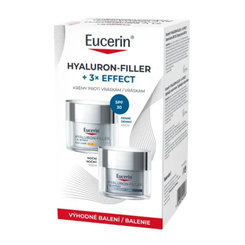 EUCERIN Hyaluron-Filler 3x Effect krém SPF 30 2×50 ml