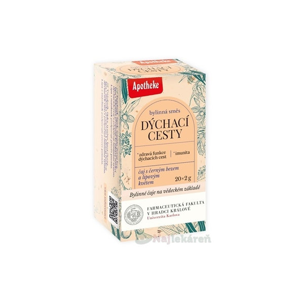 Apotheke Farma Dýchací cesty bylinná směs 20 sáčků