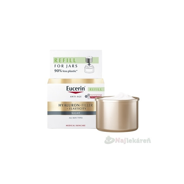 EUCERIN Hyaluron-Filler + Elasticity noční krém refill 50 ml