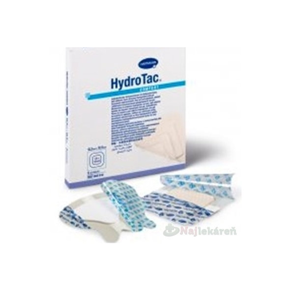 HydroTac Sacral pěnové krytí 22 × 22 cm 3 kusy