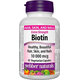 Webber Naturals Biotin 10000 µg 45 kapslí