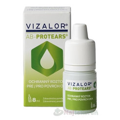 VIZALOR AB-PROTEARS ochranný roztok pro povrch oka 8 ml