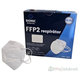 Biomic respirátor FFP2 NR D bez ventilu jednorázový bílý 10 ks