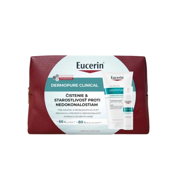 EUCERIN DermoPure Clinical exfoliační gel + fluid 150+40 ml