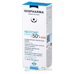ISIS Neotone Radiance SPF 50+ tónovaný fluid Medium 30 ml