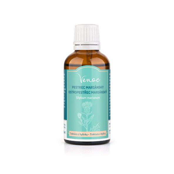Venoc ostropestřec mariánský tinktura z byliny 50 ml