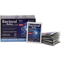 Favea Bactoral Baby s vitaminem D sáčky 30 ks