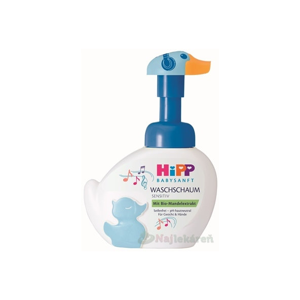 HiPP Babysanft mycí pěna Hudebník 250 ml