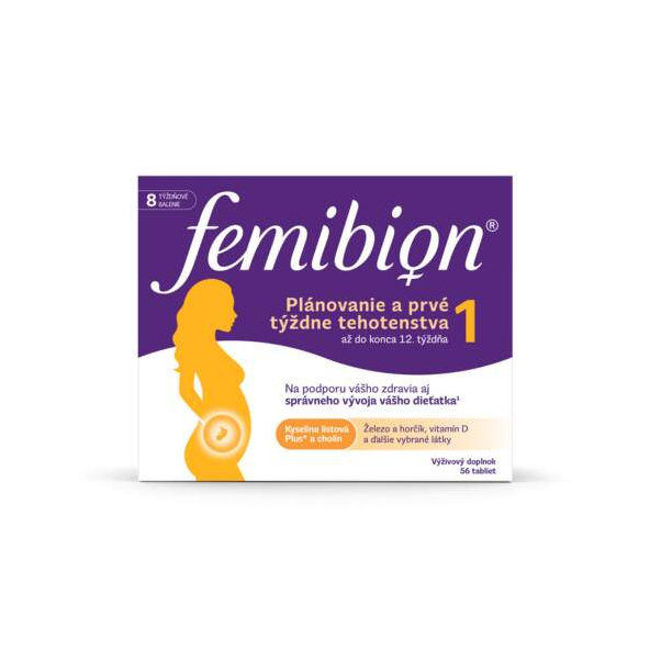 Femibion 1 Plánování těhotenství 56 tablet