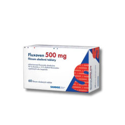 Fluxoven pro zdravé žíly 500 mg 60 tablet