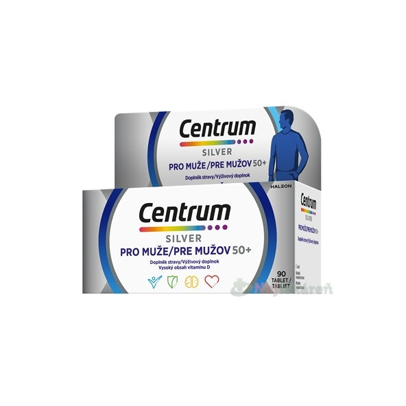 Centrum Silver 50+ pro muže 90 tablet