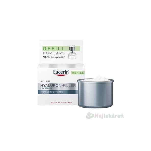 EUCERIN Hyaluron-Filler 3x Effect nočný krém refill 50 ml