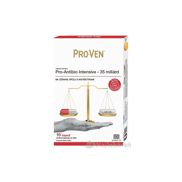 Pro-Ven Pro-Antibio Intensive 35 miliard 10 kapslí