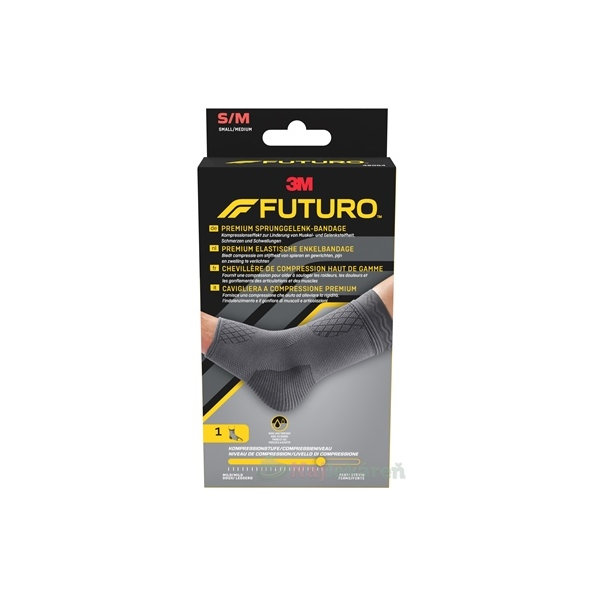 3M Futuro 49004 Prémiová kompresní bandáž na kotník S/M