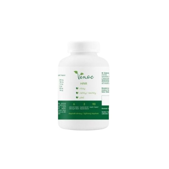 Venoc Hair vitamíny na vlasy 90 kapslí