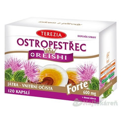 Terezia Ostropestřec + Reishi Forte 120 kapslí
