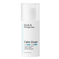Geek & Gorgeous Calm Down PHA + BHA Liquid Exfoliant 30ml