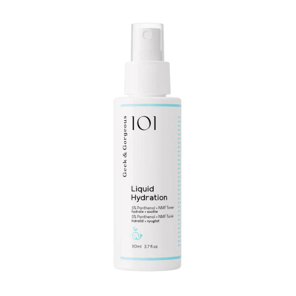 Geek & Gorgeous Liquid Hydration 5 % panthenol + NMF tonikum 110 ml