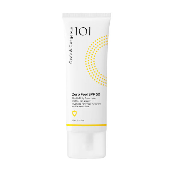 Geek & Gorgeous Zero Feel SPF50 opalovací krém 75 ml