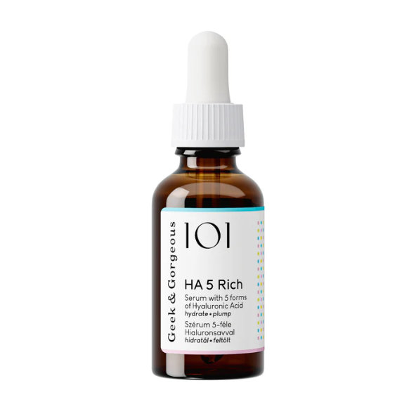 Geek & Gorgeous HA 5 Rich kyselina hyalurónová sérum 30ml