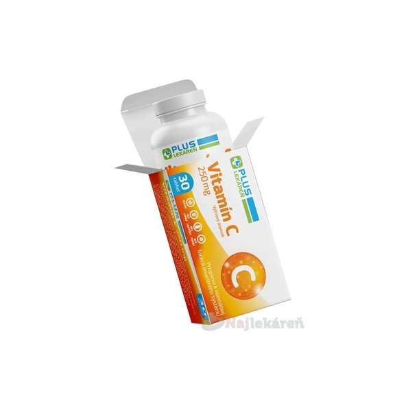 Plus Lekáreň Vitamin C 250 mg 30 tablet