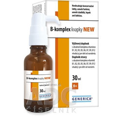 Generica B-komplex kapky New 30 ml