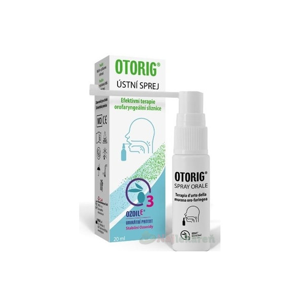 Otorig ústní sprej OzoilE 20 ml