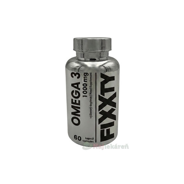 Fixxty Omega 3 1000 mg 60 kapslí