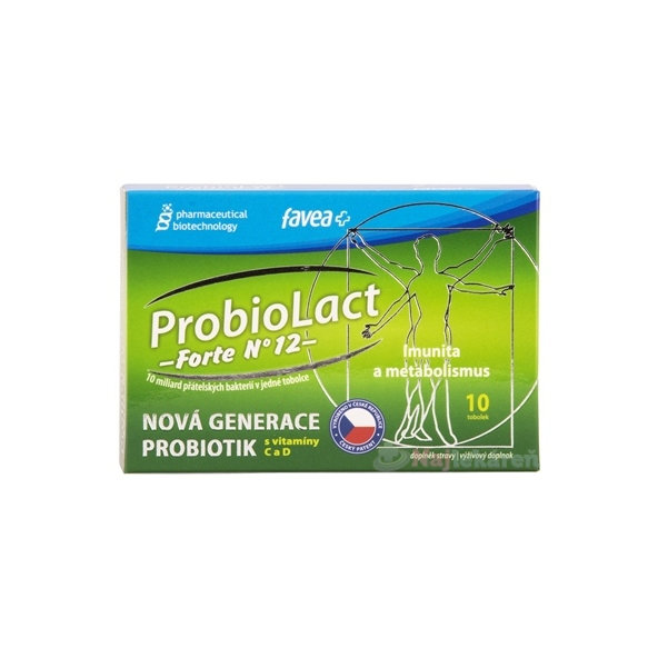 favea ProbioLact Forte N°12 10 kapsli