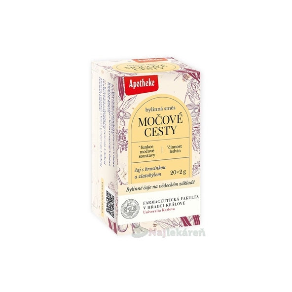 APOTHEKE Farma močové cesty bylinný čaj 20x2 g