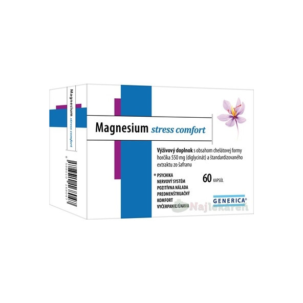 Generica Magnesium Stress Comfort 60 kapslí