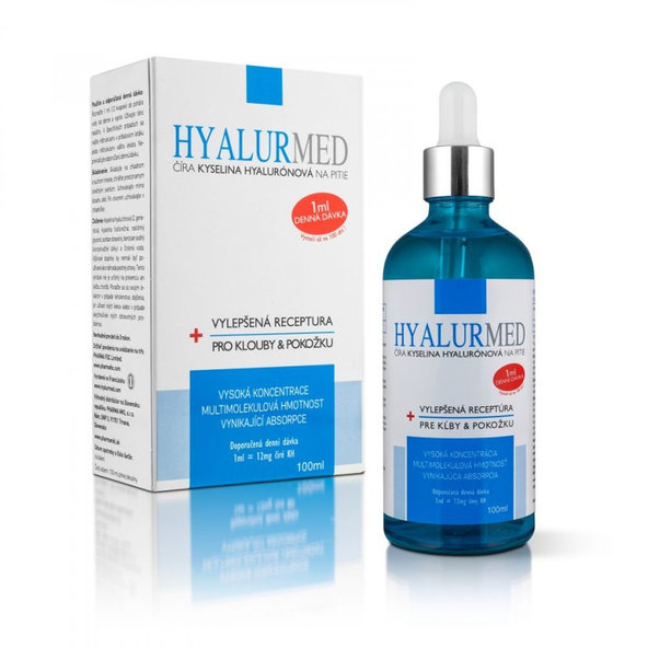 HYALURMED čirá kyselina hyaluronová 100 ml