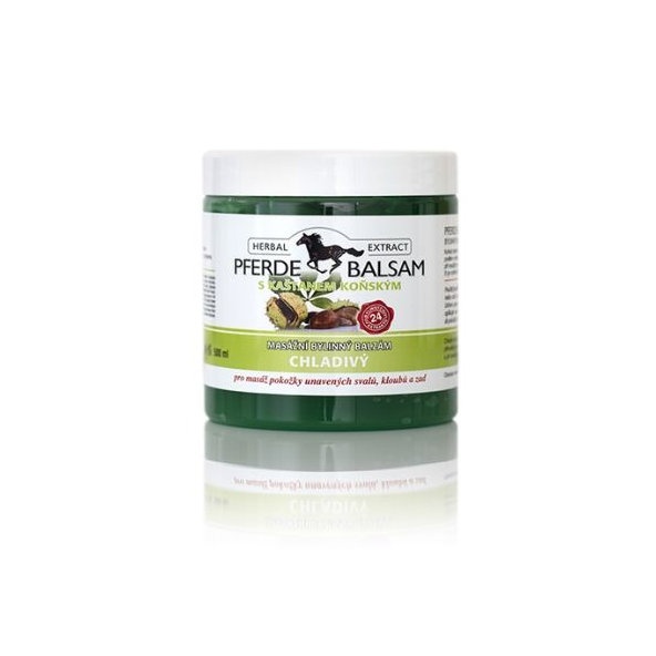 HERBEXTRACT koňský masážní bylinný gel chladivý 500 ml