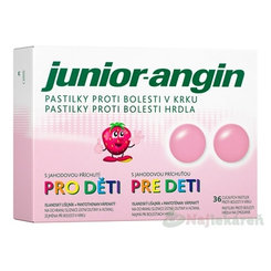 Junior-angin pastilky pro děti 36 pastilek