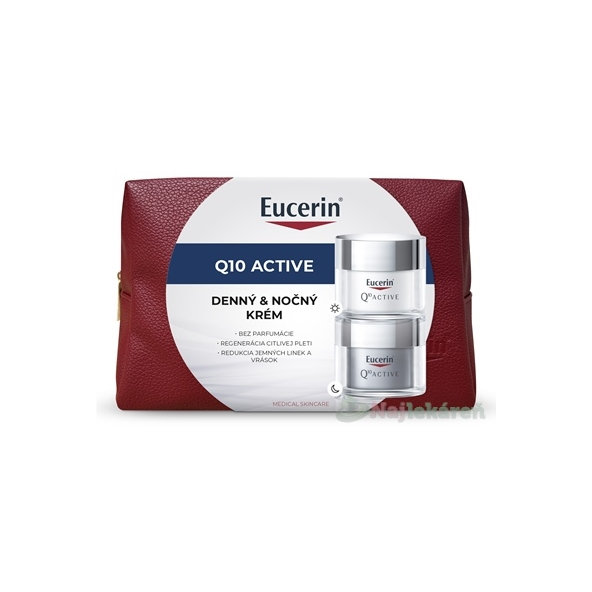 EUCERIN Vianoční taška Q10 Active denní + noční krém