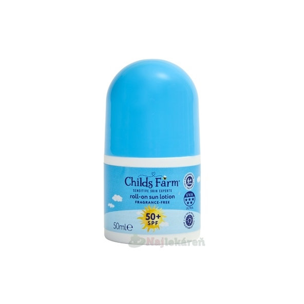 Childs Farm Roll-On Sun Lotion SPF 50+ 50 ml
