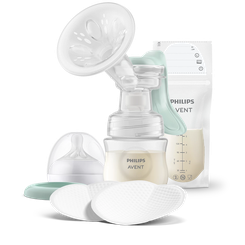 Philips AVENT Essential manuální odsávačka mléka set