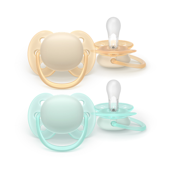 Philips AVENT Dudlík Ultra soft kluk 0-6 m 2 ks