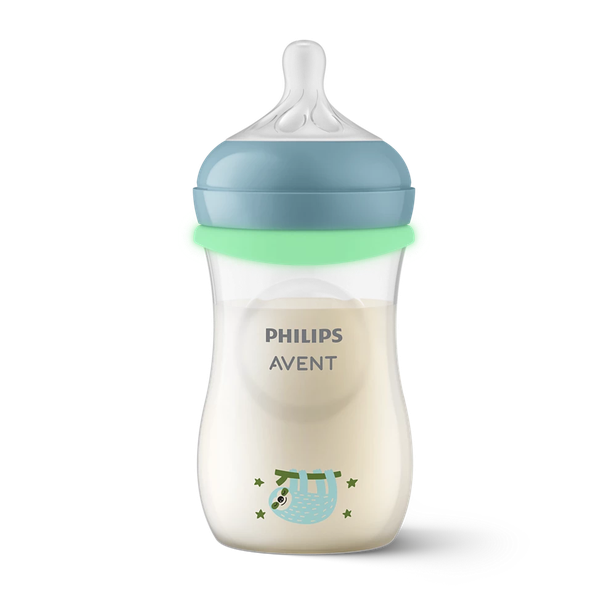 Philips AVENT LÁHEV Natural Response Glow noční 260 ml 3-6 m 1 ks