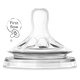 Philips AVENT DUDLÍK na láhev Natural 0m+ 2 ks